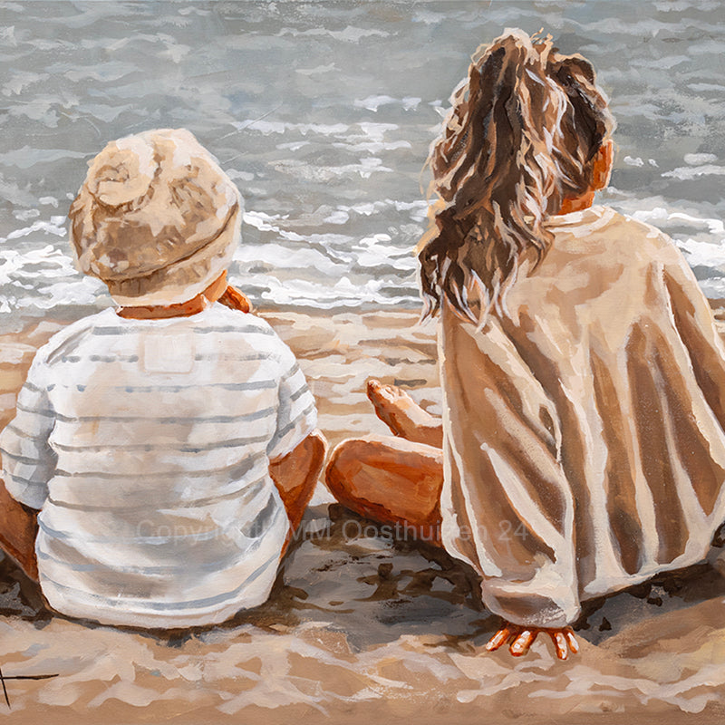 Little Beach Bums| Canvas Prints