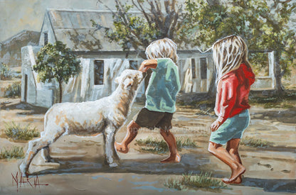 Speeltyd | Farm Scene Fleece Blanket