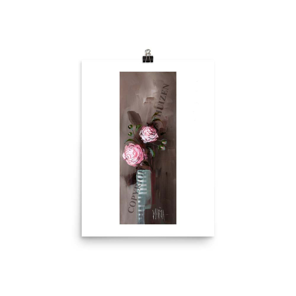 Stripe Posie | A3 Paper Print