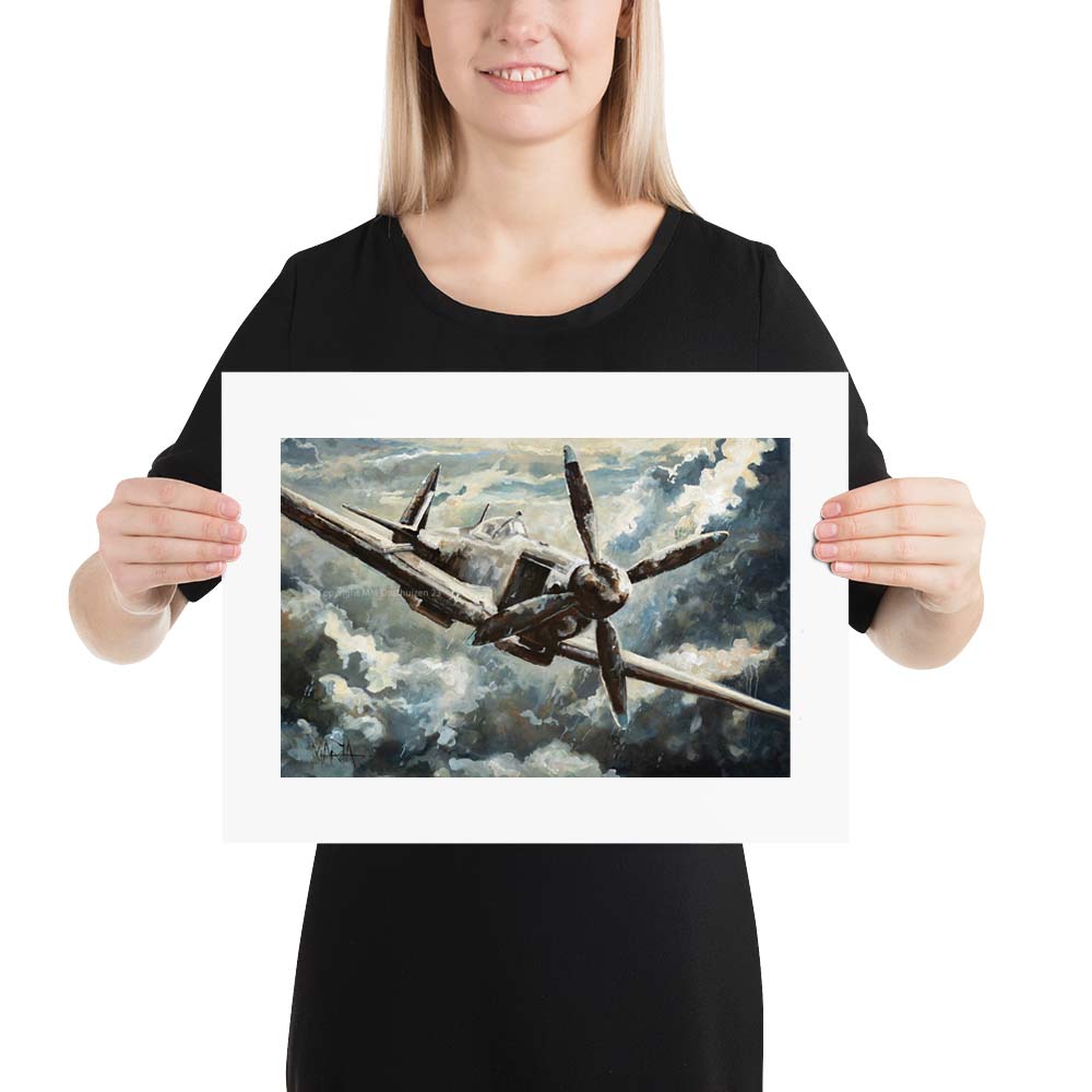 Through the Storm  | A3 Paper Print