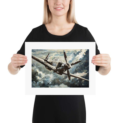 Through the Storm  | A3 Paper Print
