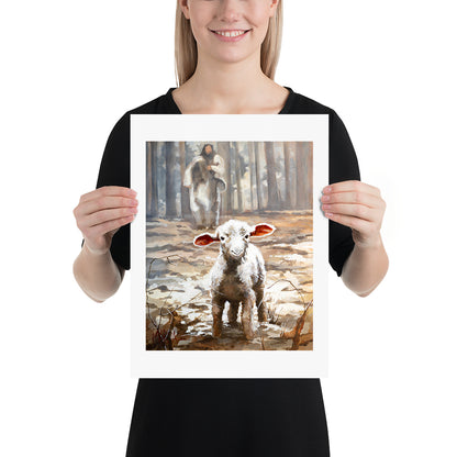 Never Lost fine art print, inspirational spiritual artwork, A3 size, House of Maria Magdalena Oosthuizen.
