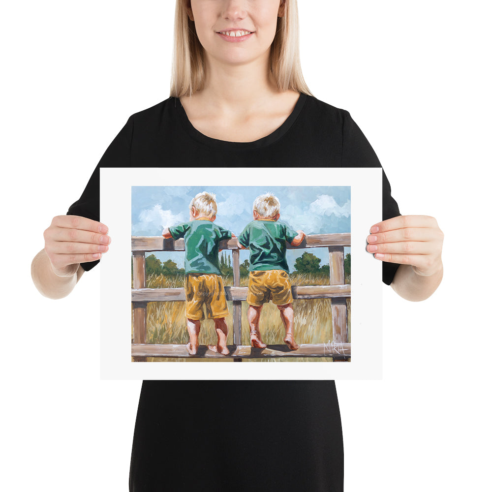 Springbokkies | A3 Paper Print