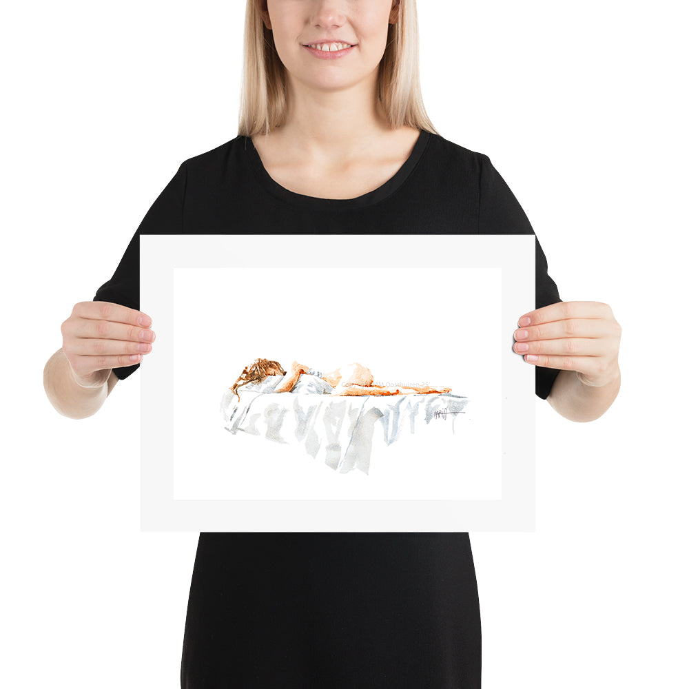 Peacefull sleep (2) | A3 Paper Print