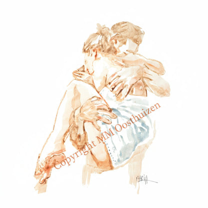 Hold me | A3 Paper Print