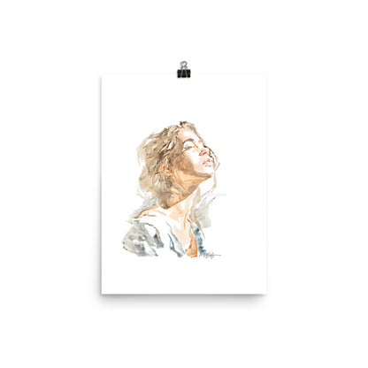 Feel the sun (2) | A3 Paper Print
