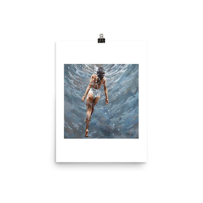 Tranquil depths | A3 Paper Print