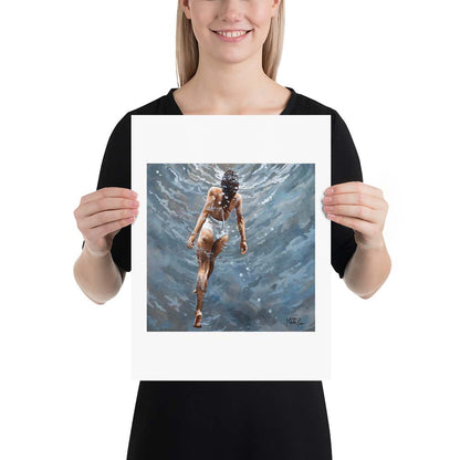 Tranquil depths | A3 Paper Print