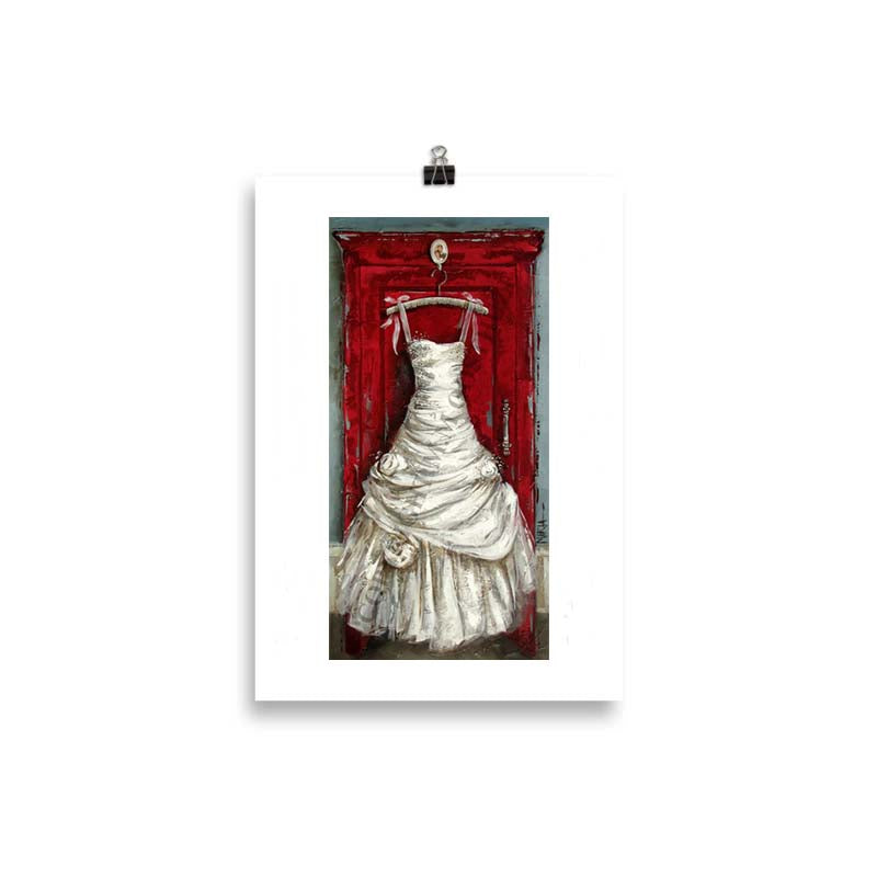 Your bride is ready | A4 Paper Print