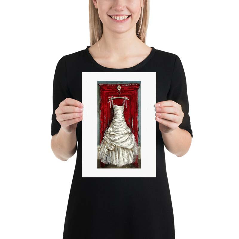 Your bride is ready | A4 Paper Print