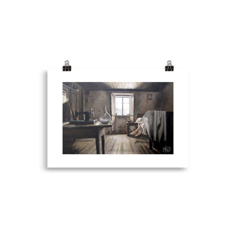 Die kamer | A4 Paper Print