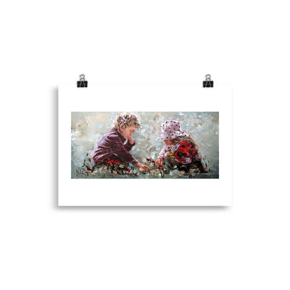 Blomme pluk | A4 Paper Print