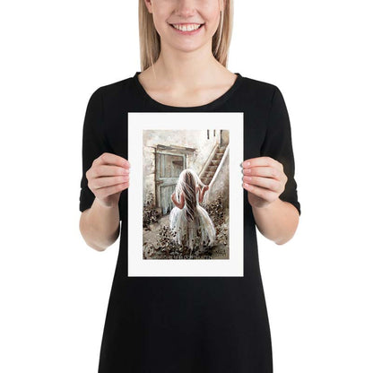 Trappe na 'n ander wêreld | A4 Paper Print