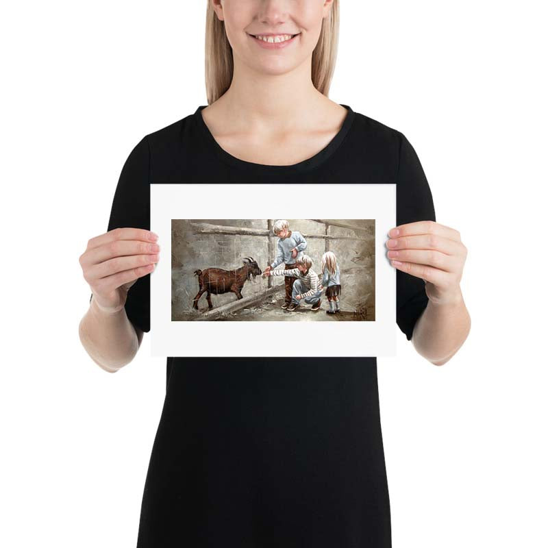 Nee vat by my | A4 Paper Print