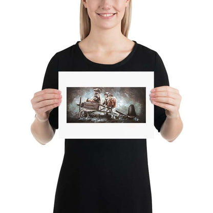 Kom ons gaan vlieg | A4 Paper Print