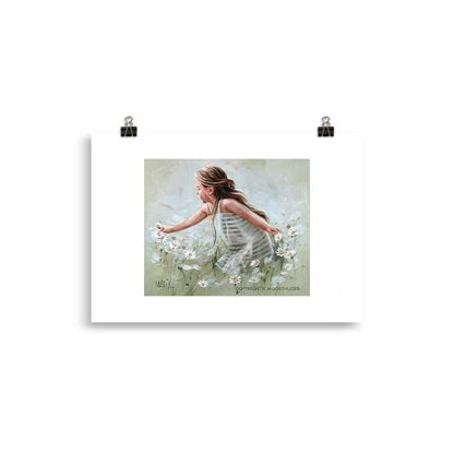 Daisy's pluk | A4 Paper Print