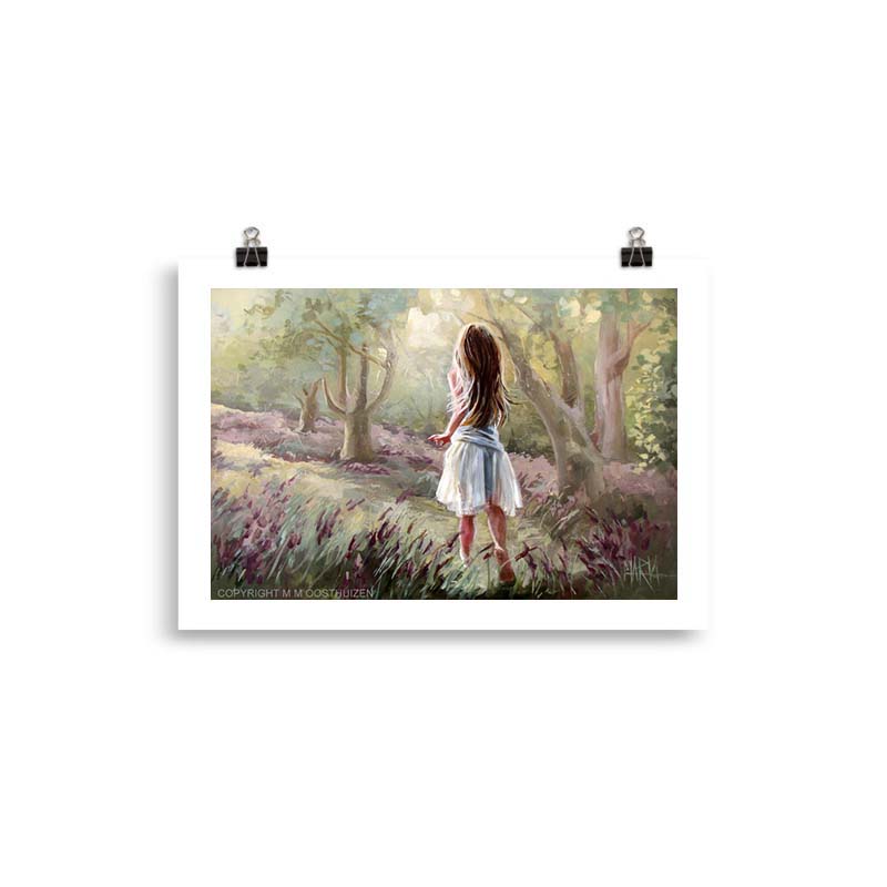 Lavender Princess | A4 Paper Print