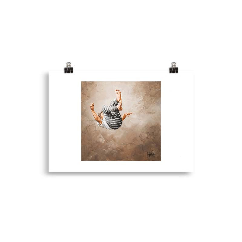 Free fall | A4 Paper Print