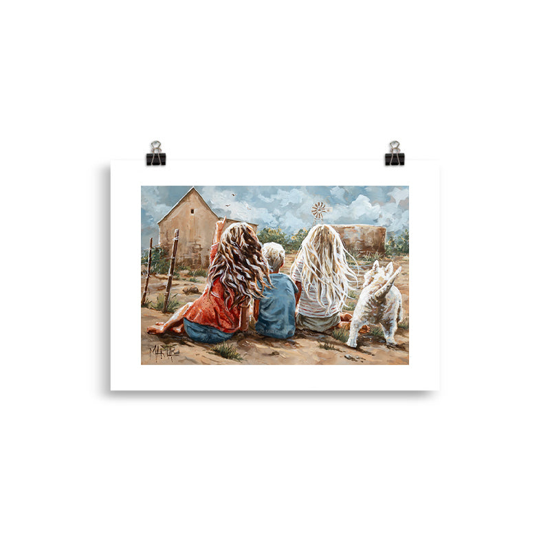 Die Beukes Kinders  | A4 Paper Print