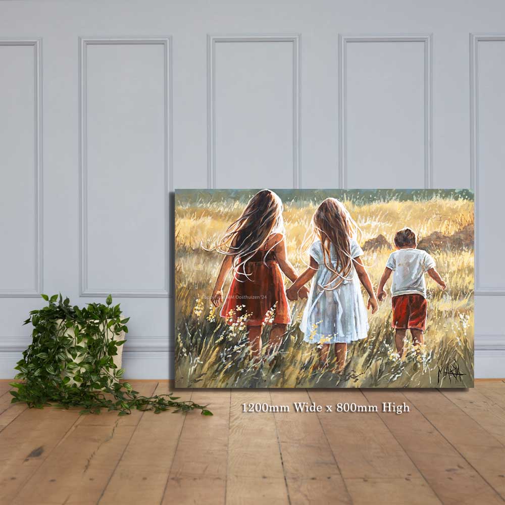 Snyman kinders | Canvas Prints
