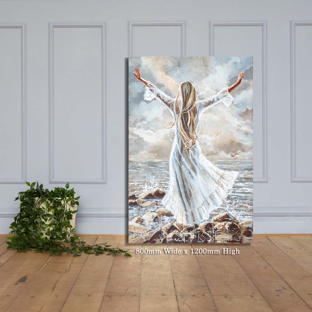 Blessed is she | Canvas Prints