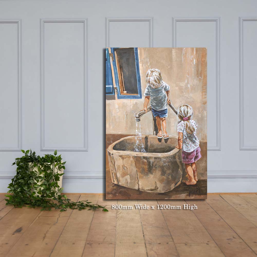 Buite Bad | Canvas Prints