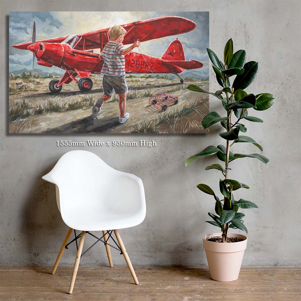 Smit Vliegtuig | Canvas Prints