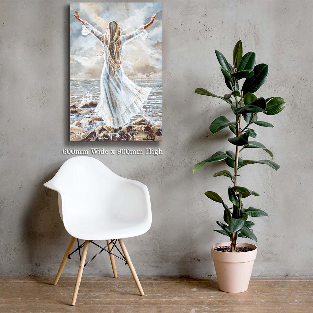 Blessed is she | Canvas Prints