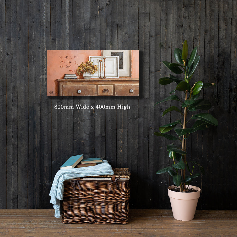 Remember I Am God | Canvas Prints