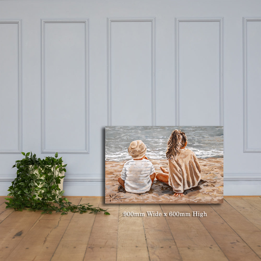 Little Beach Bums| Canvas Prints
