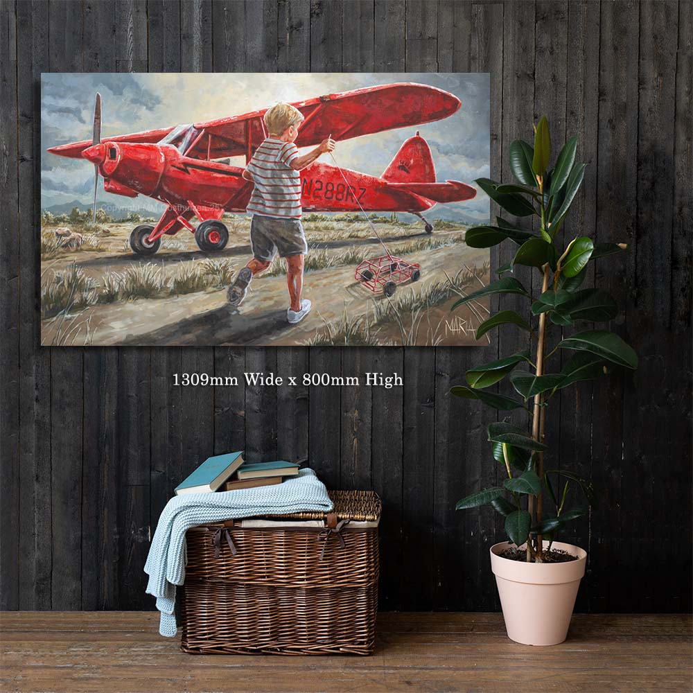 Smit Vliegtuig | Canvas Prints