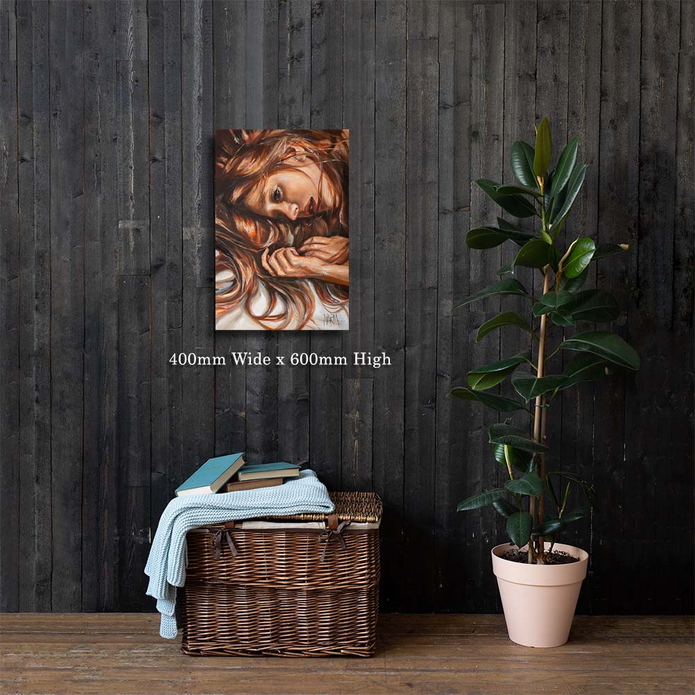 The apple of His eye | Canvas print