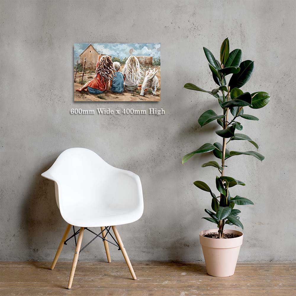 Die Beukes kinders | Canvas Prints