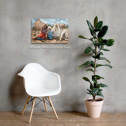 Die Beukes kinders | Canvas Prints