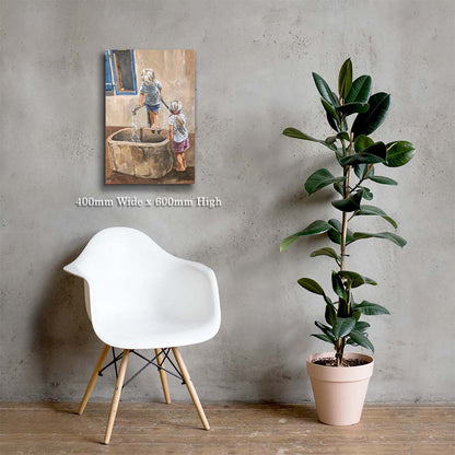 Buite Bad | Canvas Prints