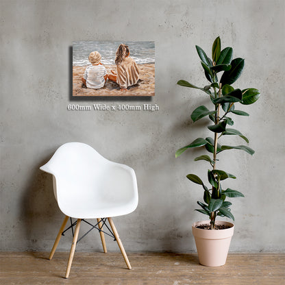 Little Beach Bums| Canvas Prints