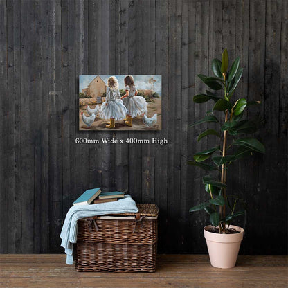 Marie Kruger dogters | Canvas Prints