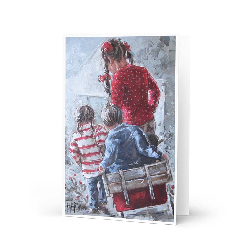 Pampoen-Loop 1 | Greeting card