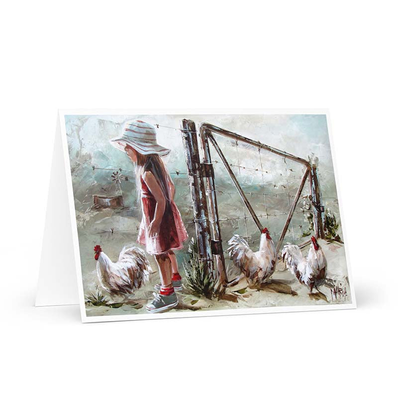 Waar is hy nou | Greeting card