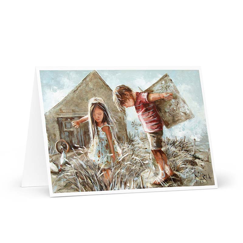 Swaar dra | Greeting card