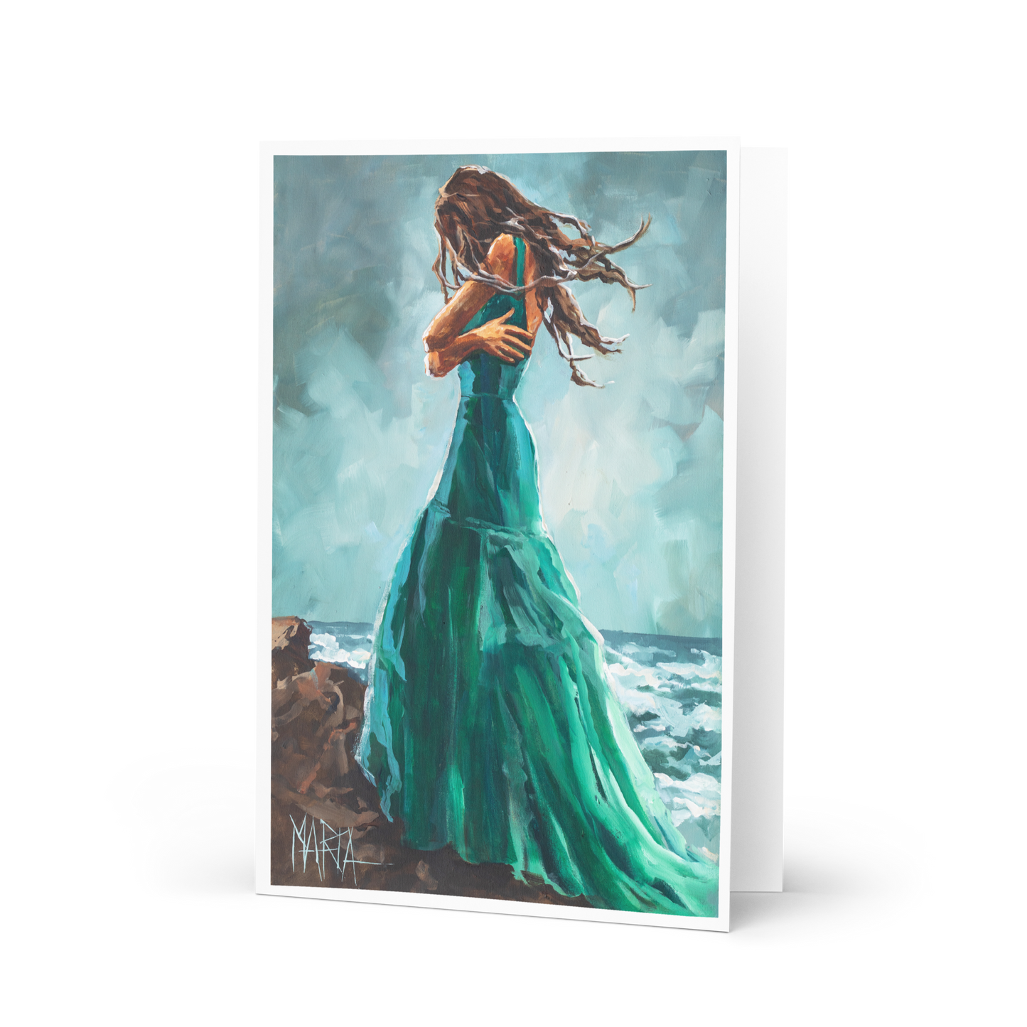 Coastal Elegance | Greeting Card