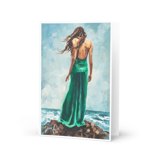 Emerald Sands | Greeting Card