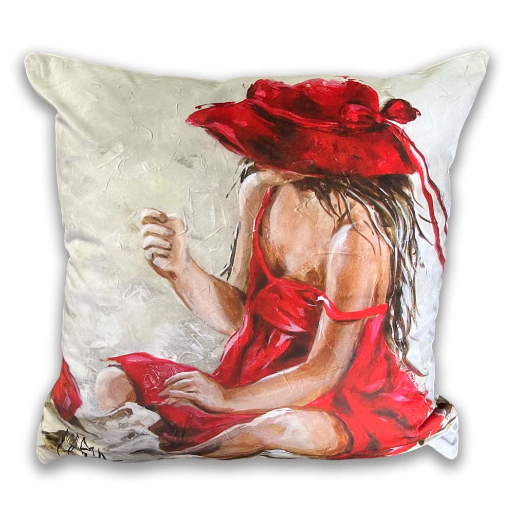 Rooi Ousus | Velvet Scatter Cushion
