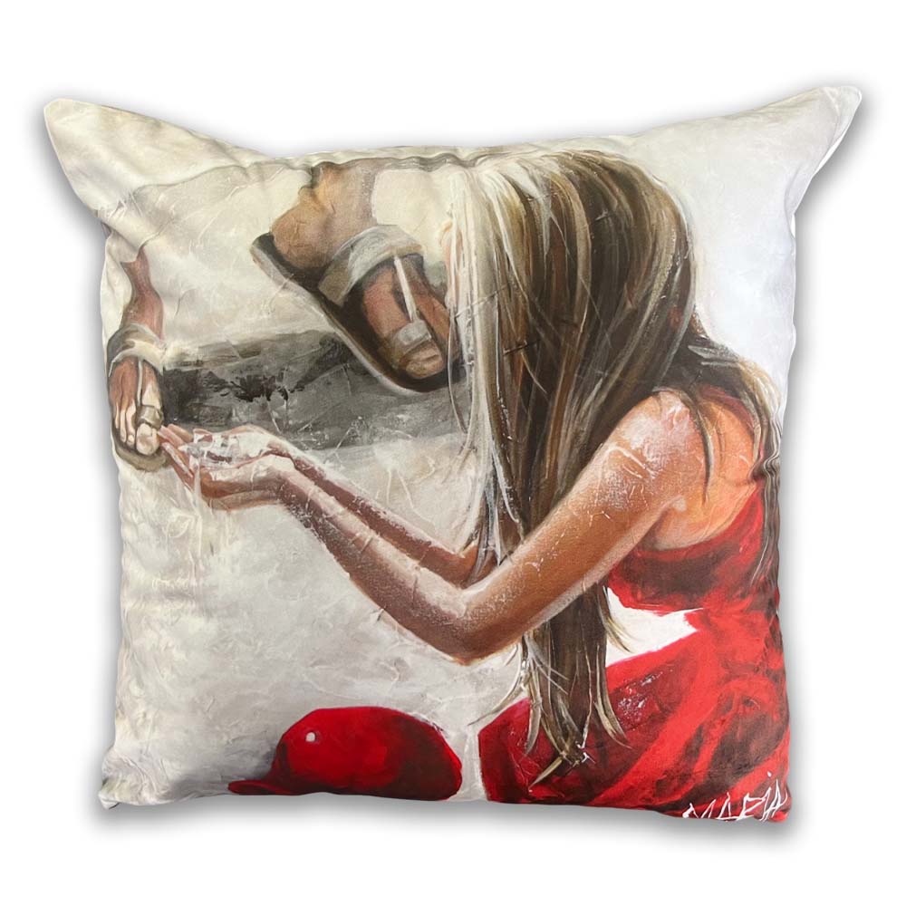 Alabaster Fles | Velvet Scatter Cushion