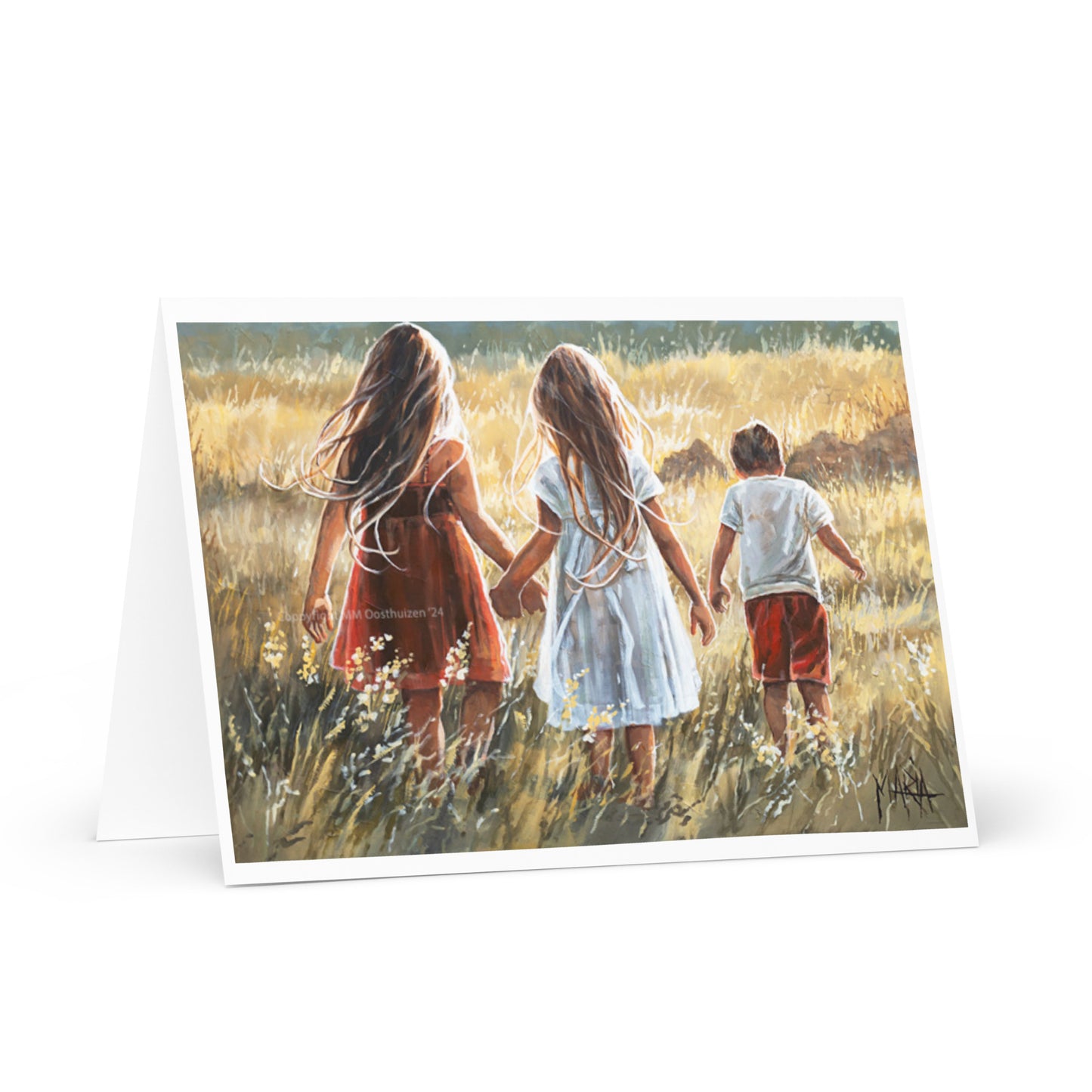 Snyman kinders | Greeting Card