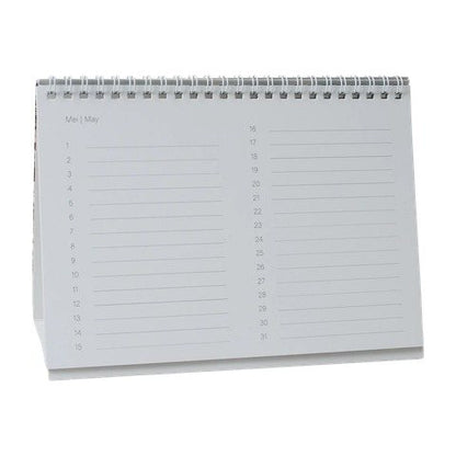Birthday calendar inside page with space to write birthdays | Verjaarsdagkalender | House of Maria