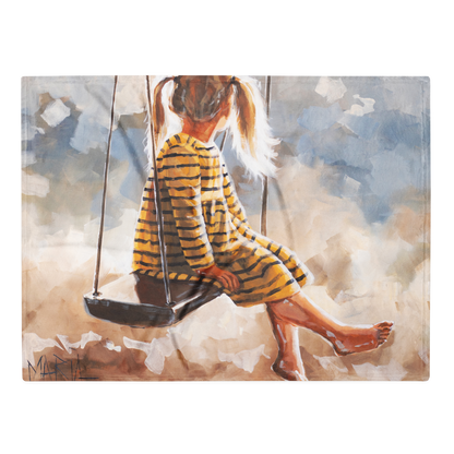 Quiet Contentedness | Fleece Blanket