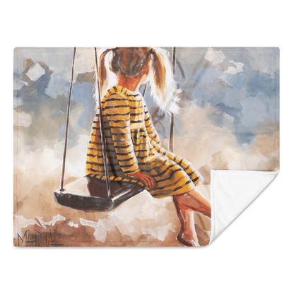 Quiet Contentedness | Fleece Blanket