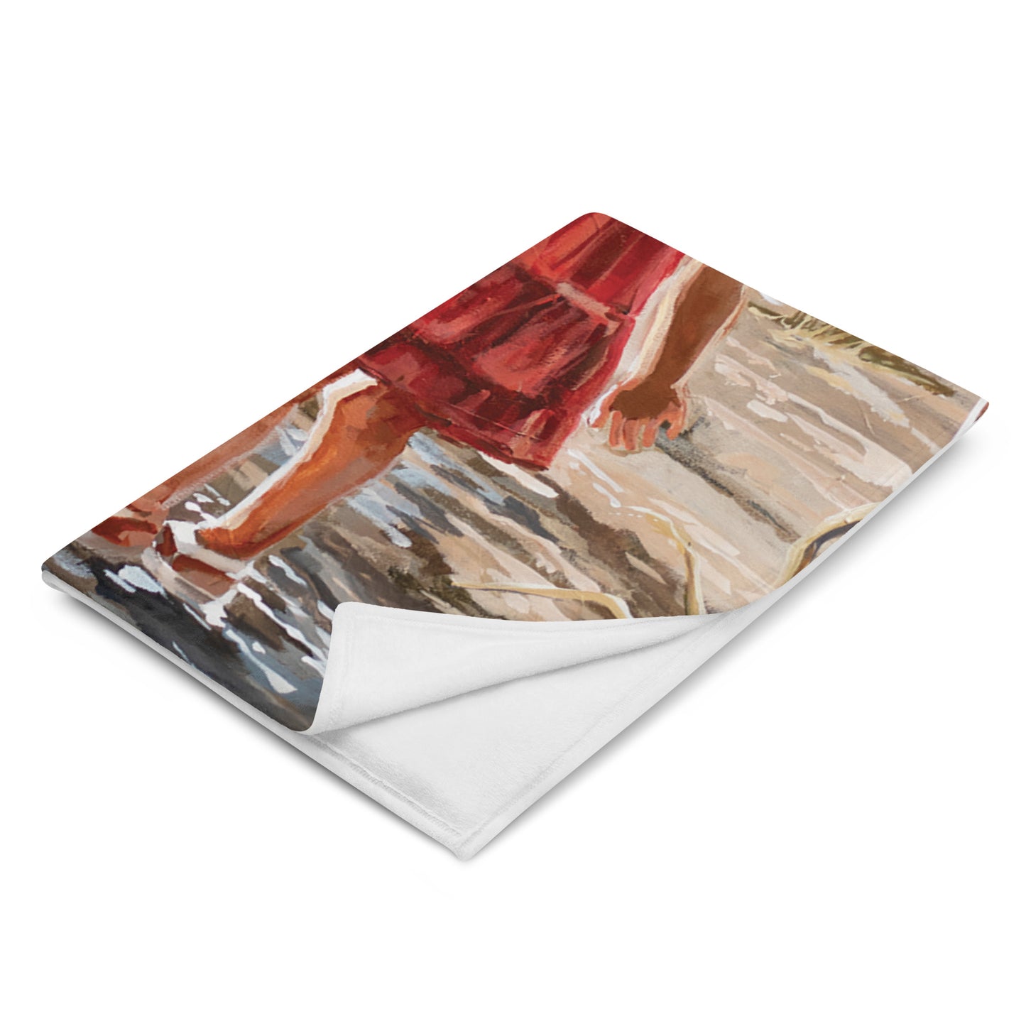Twee Brakke en 'n Trekker | Fleece Blanket