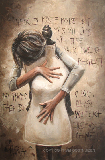 Touched by love  | Canvas Prints